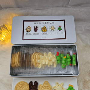 The Christmas Shapes Cookies Box (30 pcs/box)